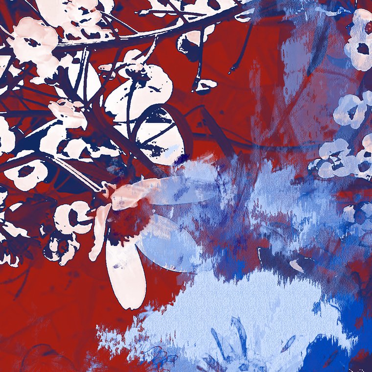 The digitally printed floral