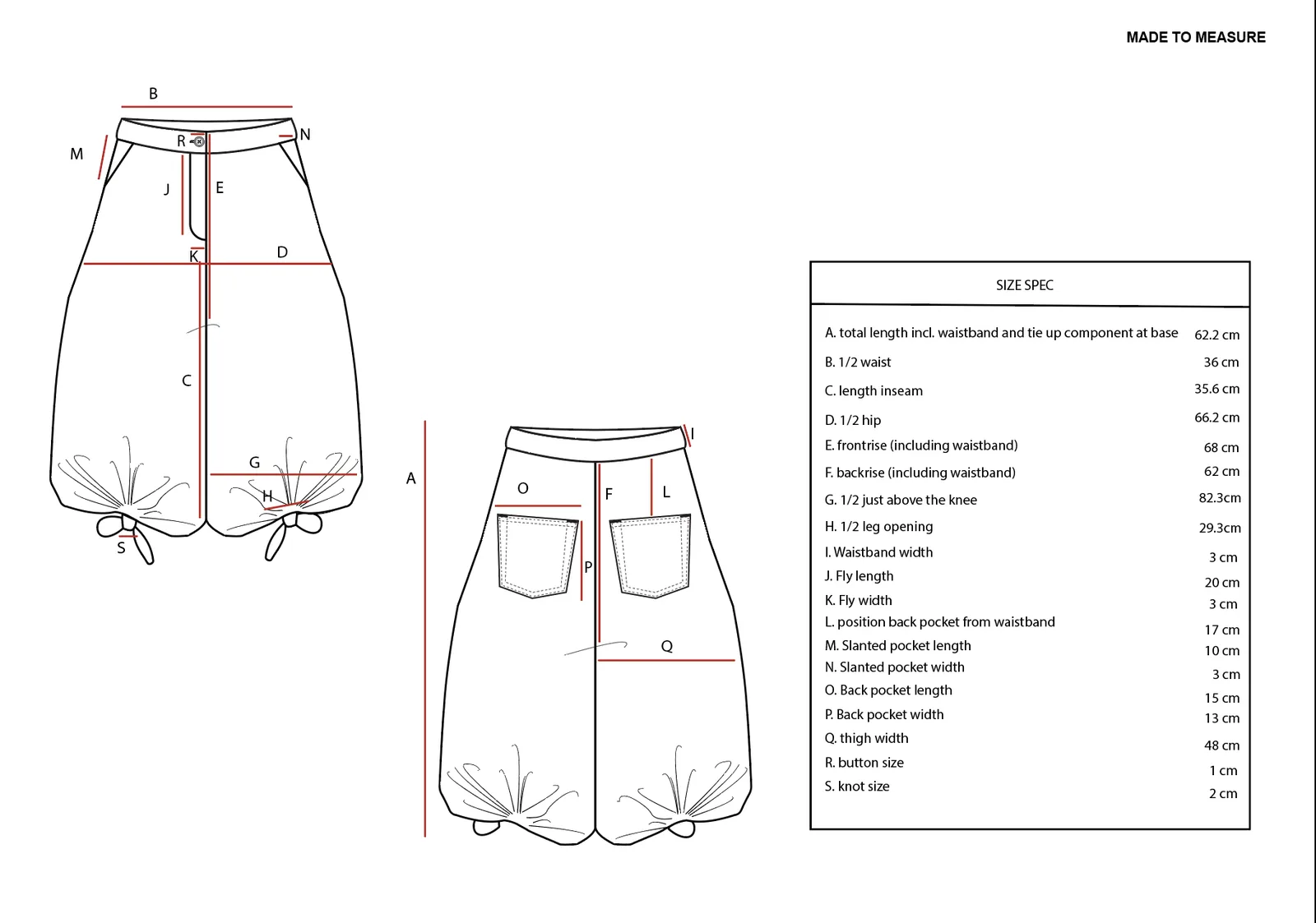 Garment realisation, Clo3D pattern and render 5